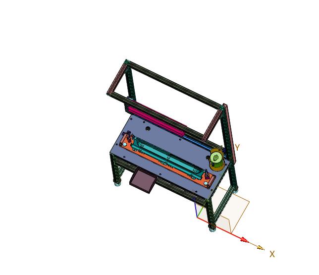 帘中心软轴装配设备