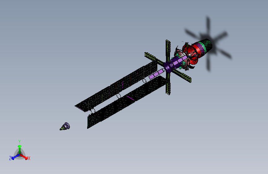 空间站超重推动器