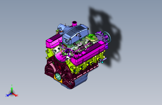 路虎顶配澎湃动力V8引擎