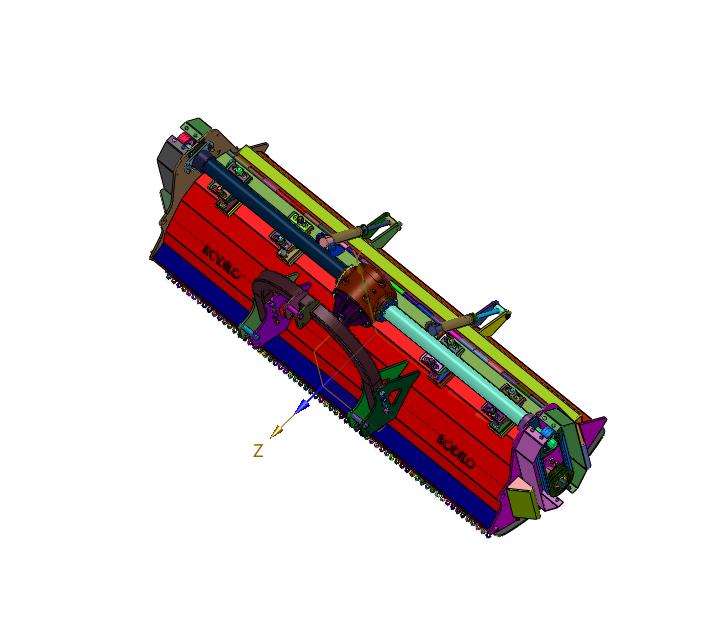 农用圆盘链式田园管理破碎机