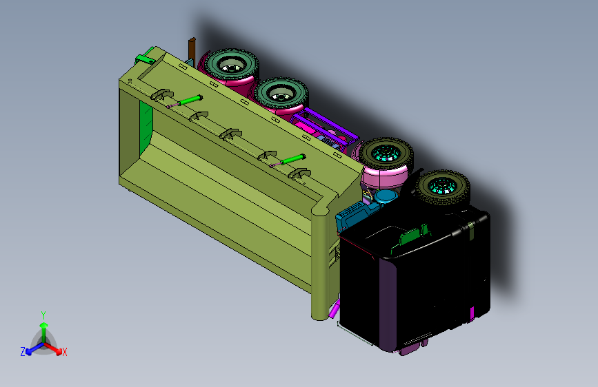 欧洲豪华矿山重卡P420