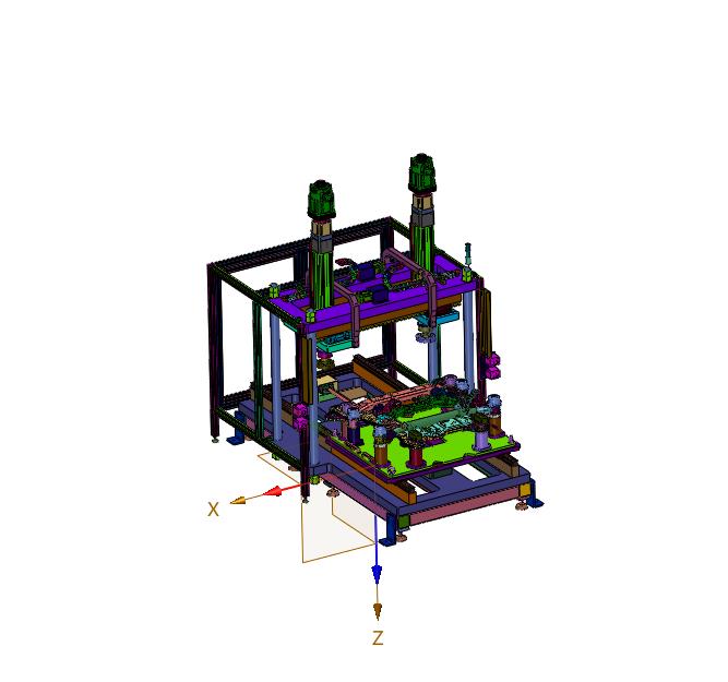 汽车配件用立式伺服压力机