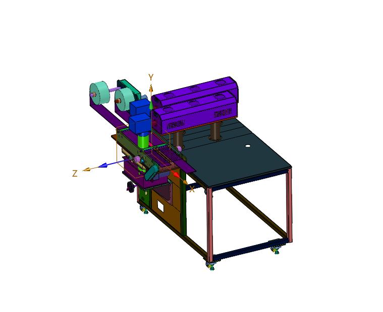 收纳布收卷雕刻机