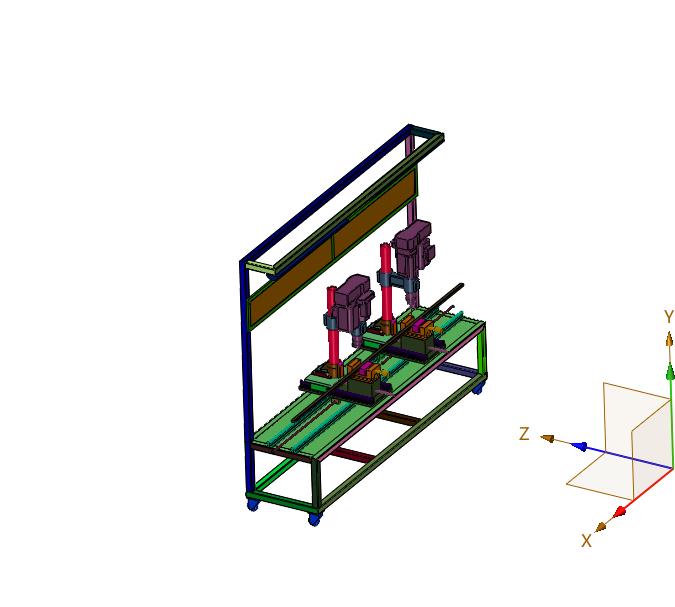 数控型材定位打孔装置