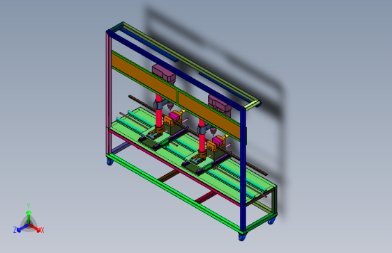 数控型材定位打孔装置