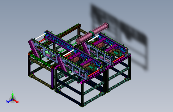 水平式转向输送机