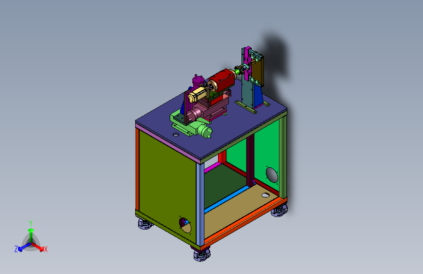 锁芯连续测试装置