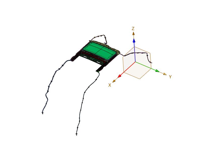 外滑式商用车电动天窗总成