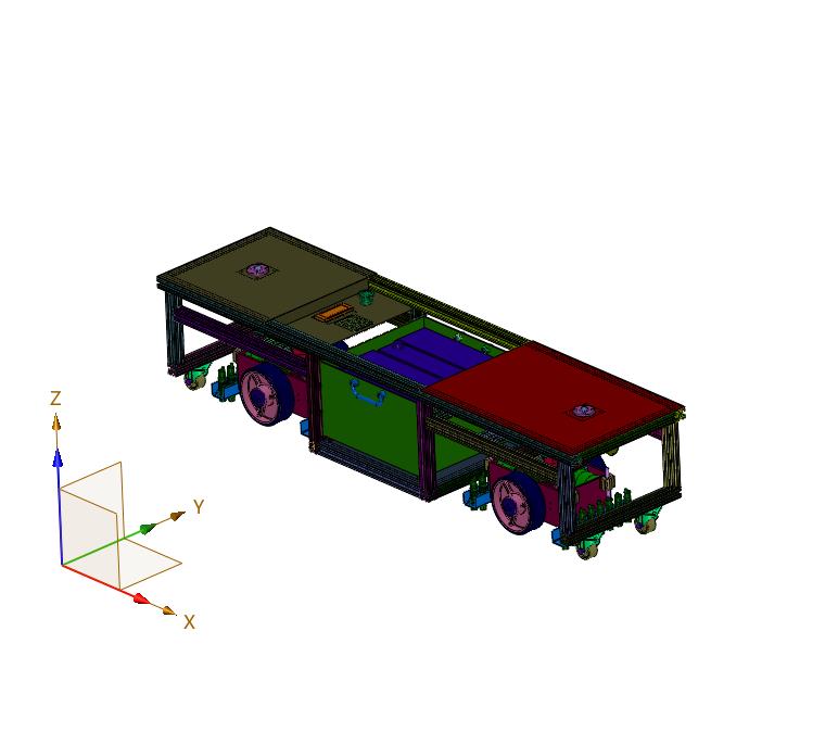 无轨式无人搬运小车