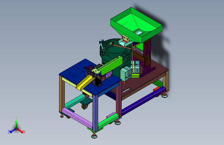 五金垫片上料机构