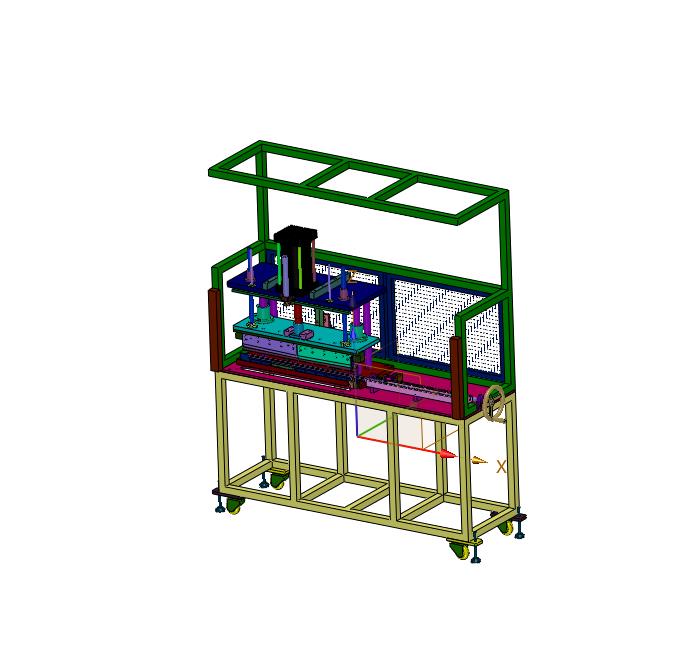 橡胶密封条的全自动分切机