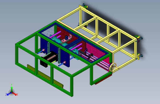 橡胶密封条的全自动分切机