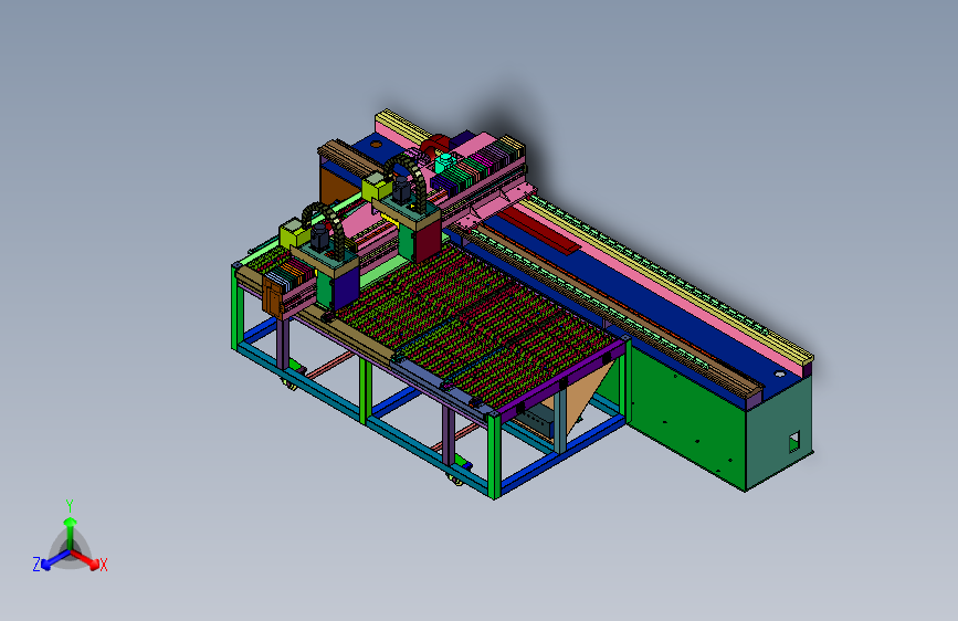 悬臂式专业激光切管机