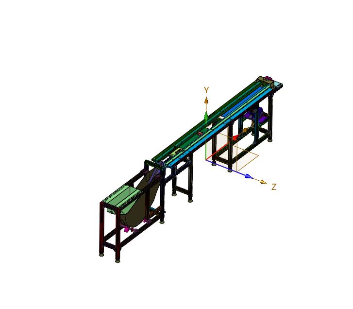 雪糕棒主动检测剔料机
