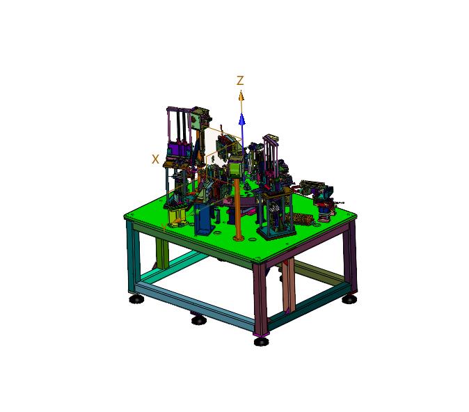 叶片锁叶片自动排列机