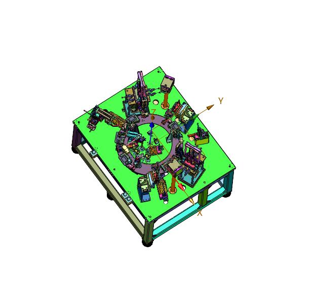 叶片锁叶片自动排列机