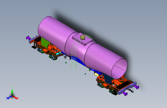 液化石油气铁路槽车
