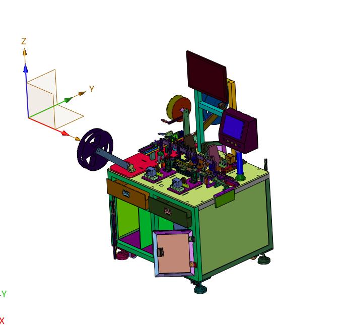 硬盘接头测试包装机