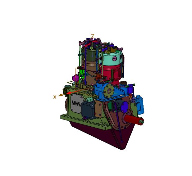 早期柴油发动机