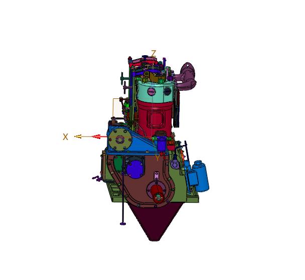 早期柴油发动机