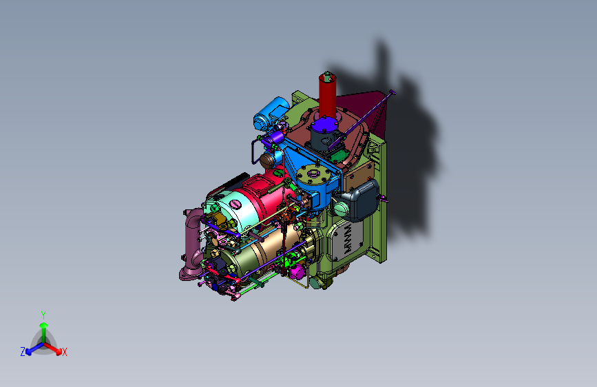 早期柴油发动机