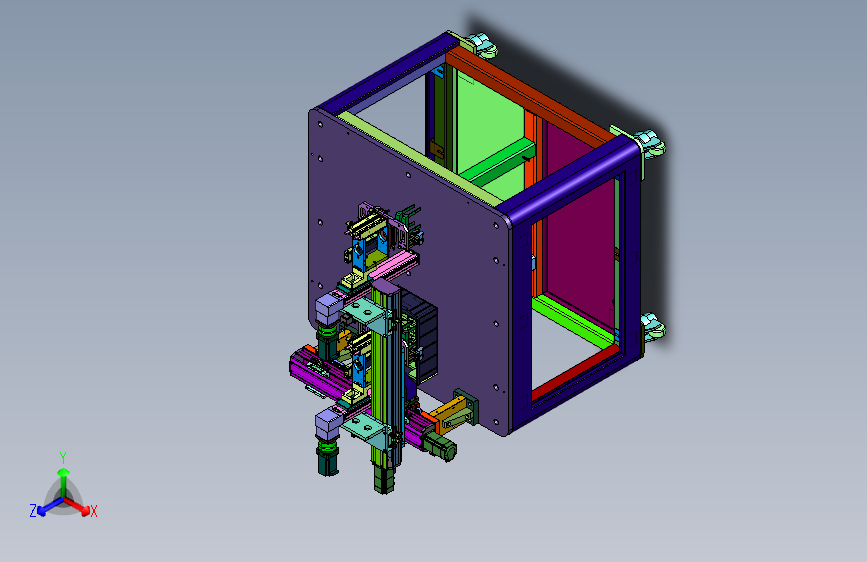 周转箱抓取机械手