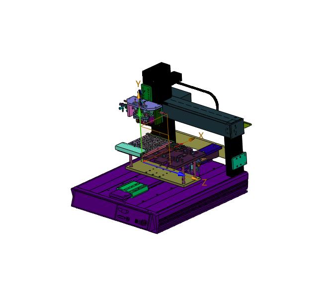 自动理料的下料装盘设备