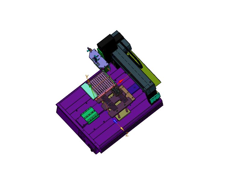 自动理料的下料装盘设备
