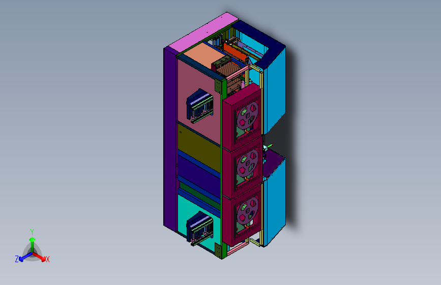 自动升降放线排线机
