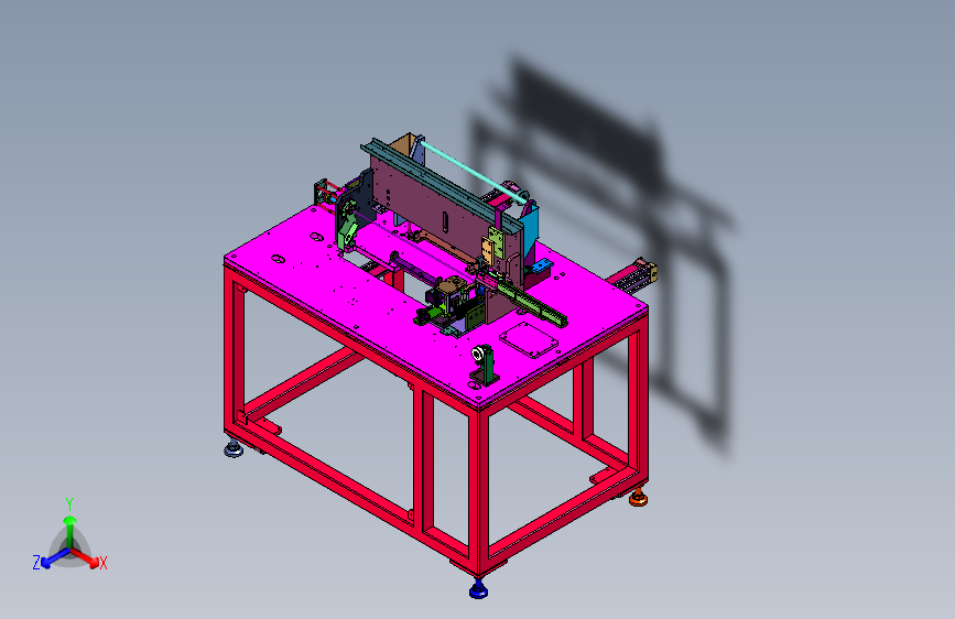 自动压紧装置的卧式绕线机
