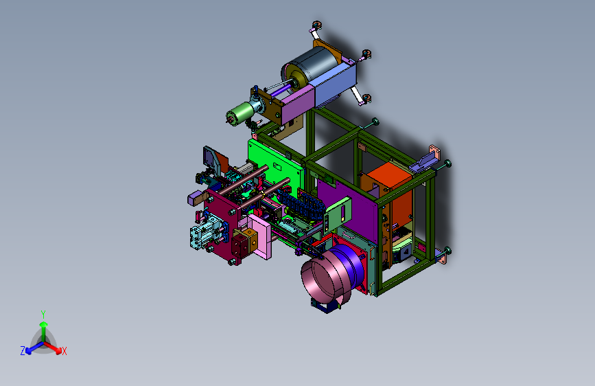 座椅压杆锁止机构装配设备