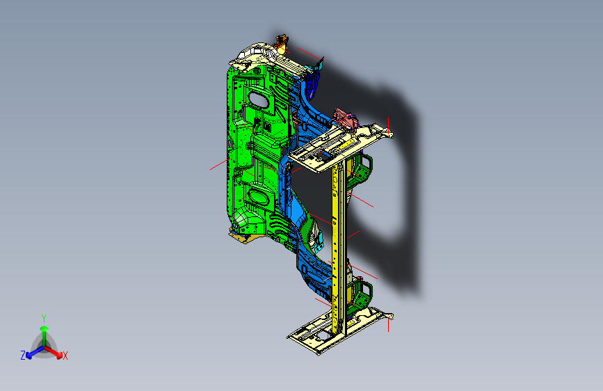 五十铃 700P轻卡 -车身-MD-5010100-N0