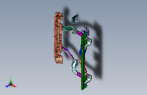 五十铃 700P轻卡 -车身-5101100-L70