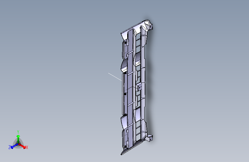 五十铃 700P轻卡 -MD-5509(散热器护栏装饰件总成)