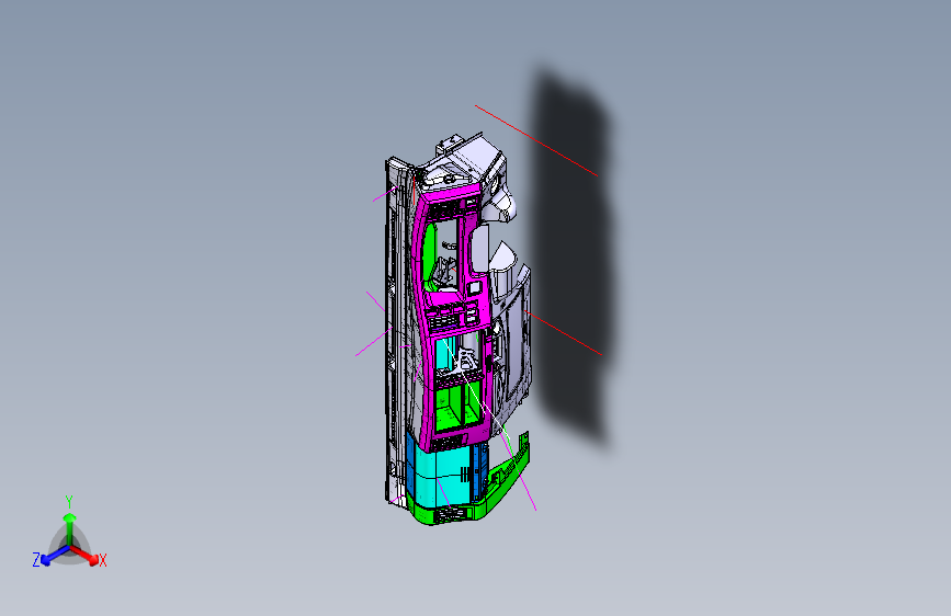 五十铃 700P轻卡 -MD-5306(仪表板)