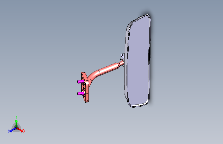 五十铃 700P轻卡 -MD-8201(内后视镜)
