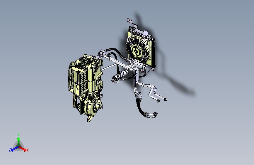 五十铃 700P轻卡 -空调系统