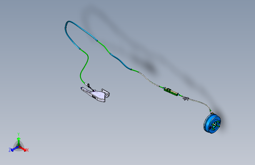 五十铃 700P轻卡 -底盘-12_Parking brake