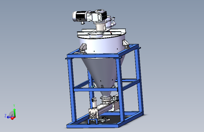 料仓+减量均匀给料-撬装设备