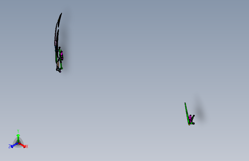 现代-IX45-刮水器装置