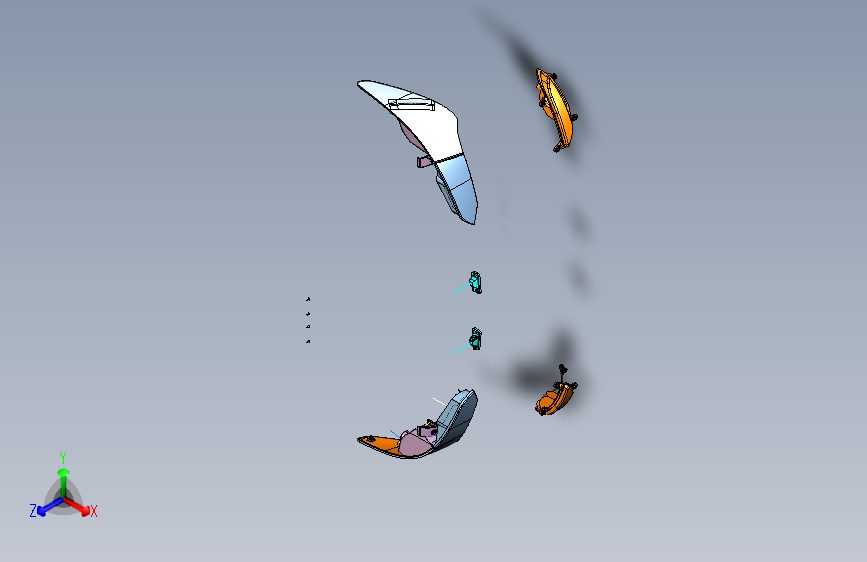 现代-IX45-外饰-整车灯具