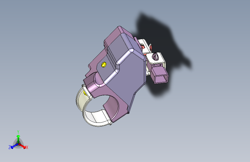 现代-IX45-点火锁装置