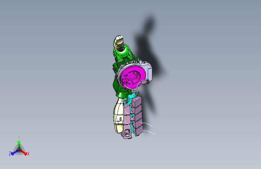 现代-IX45-组合开关装置