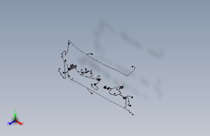现代-IX45-中间线束装置