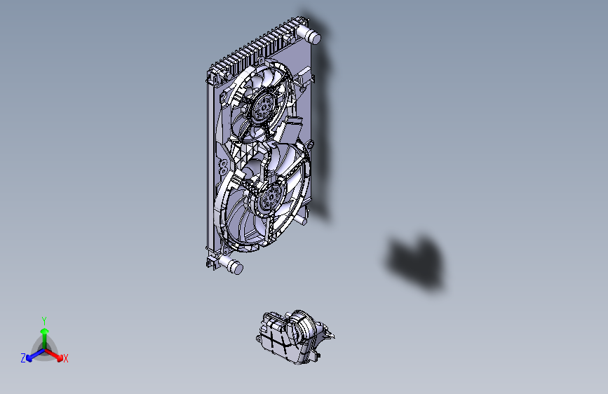 奥迪-A6L-底盘-030301 - Radiator