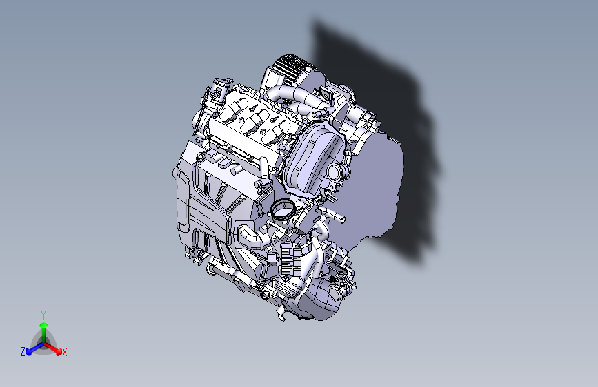 奥迪-A6L-底盘-030100 - Engine Structure