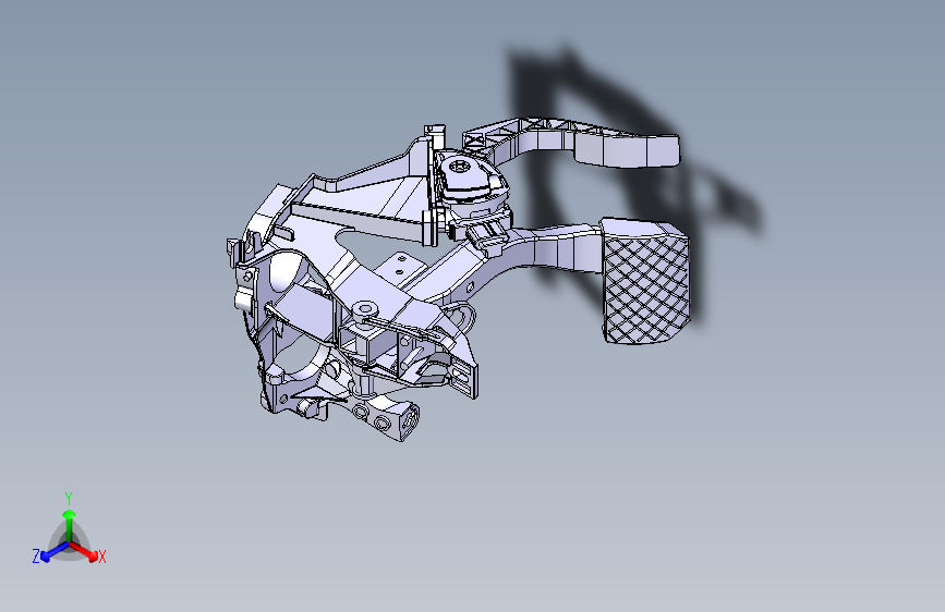 奥迪-A6L-底盘-060602 - Pedal ASSY