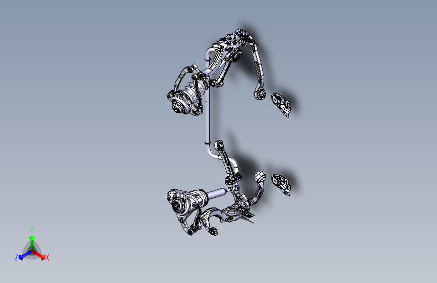 奥迪-A6L-底盘-040100 - Front Suspension