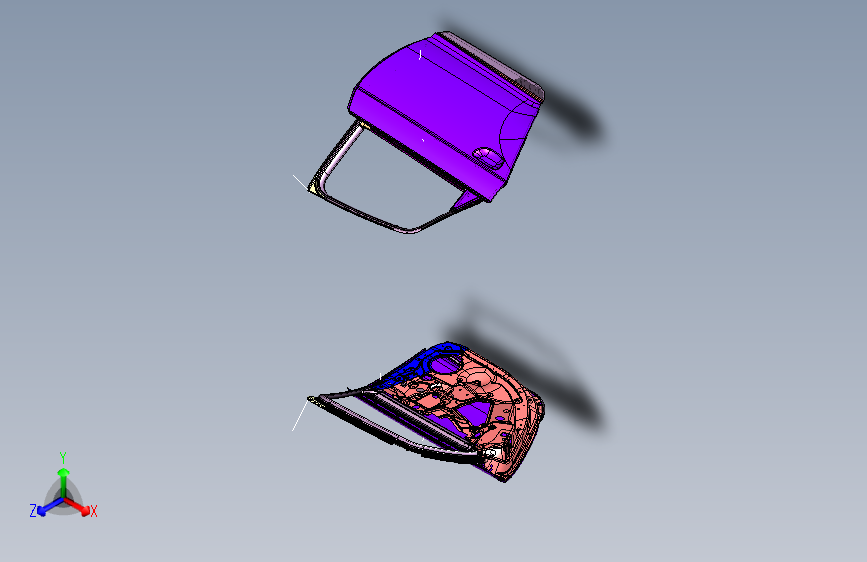 奥迪-A6L-开闭件-010302 - Rear Door