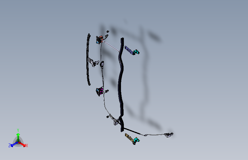 奥迪 -Q5-车身-240 hood & front fender